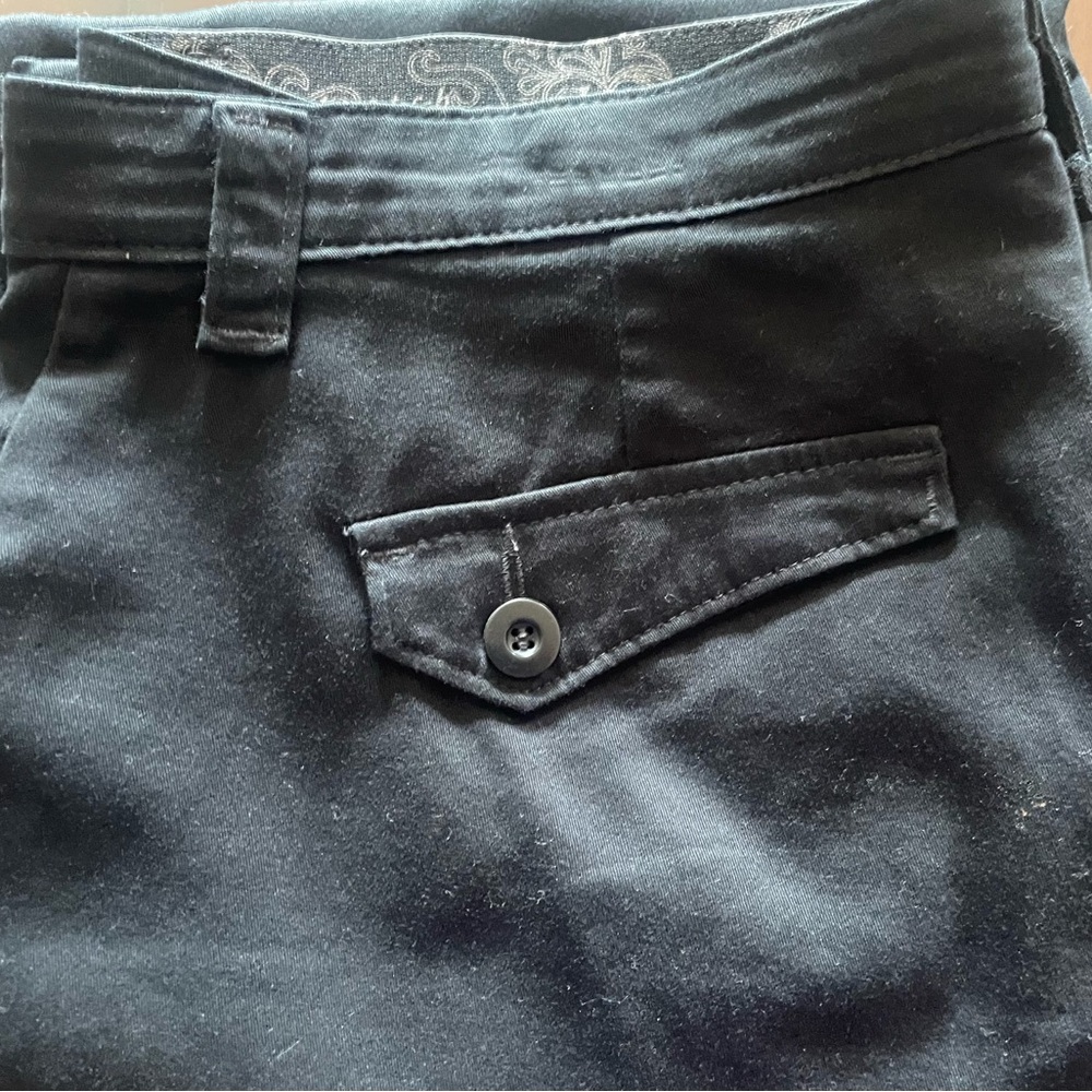Women’s Lee Comfort Stretch Black Straight Leg Pants - Picture 2 of 3